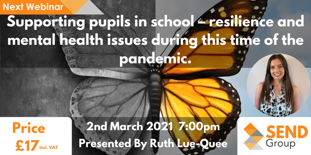 Supporting pupils in school – resilience and mental health issues during this time of the pandemic.